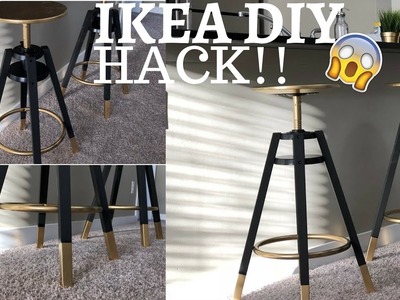 IKEA HACK!! DIY Bar stools [Luxury]