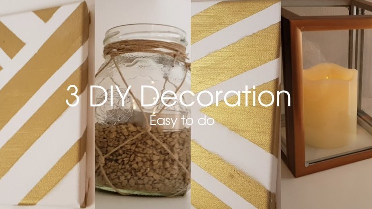 افكار ديكور سهلة و بسيطة | Easy DIY Decoration