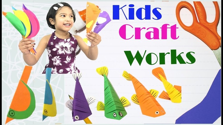 Learning Craft Work with Sefu. Kids make kids to laugh. She also play with cats. Funny videos 2018