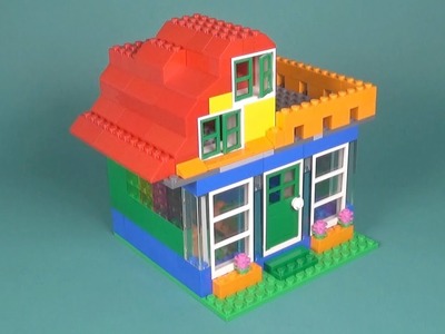 Lego House (020) Building Instructions - LEGO Classic How To Build - DIY