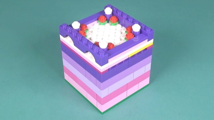 Lego Jewelry Box (001) Building Instructions - LEGO Classic How To Build - DIY
