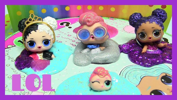 LOL Big Sister SURPRISE Dolls | SlimyGloop DIY Slime KIT SILVER. Mystical | Rainbow Collector