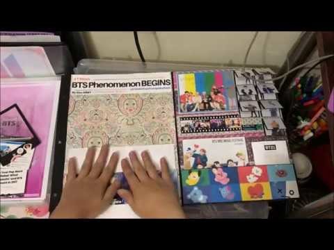 Making BTS USTake-Over Scrapbook Page