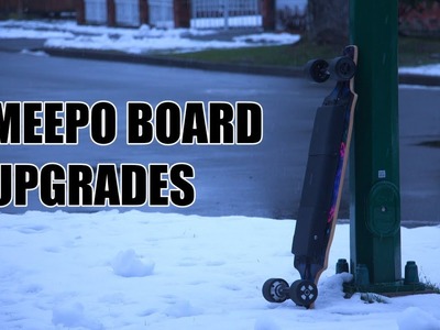 Meepo Board - board swap and DIY battery case