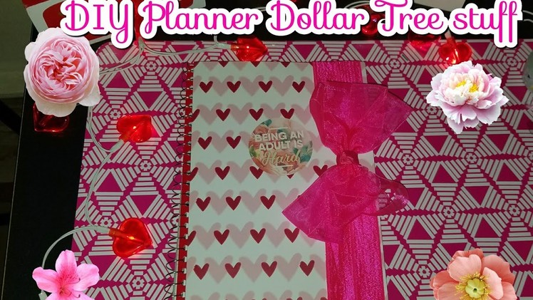 Mini DIY Planner Dollar Tree Items On A Budget