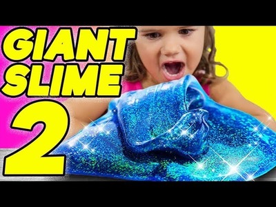 More Best Slime from Will It Slime? 100 pounds of Fluffy Glitter, Giant Balloons, No Bowl and More!