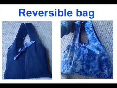 Old Jeans Reuse |Old Reversible Jeans Handbag | DIY Jeans Bag | OLd Jeans Recycling Idea