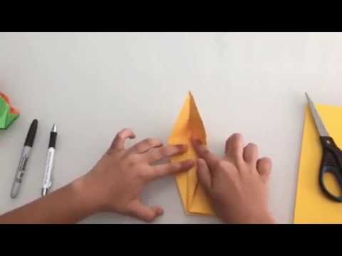 Origami cat