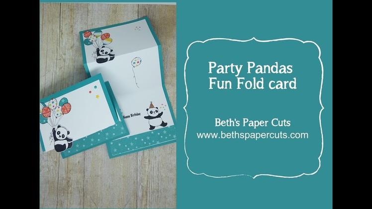 Party Panda fly away panda ~ Beth's Paper Cuts