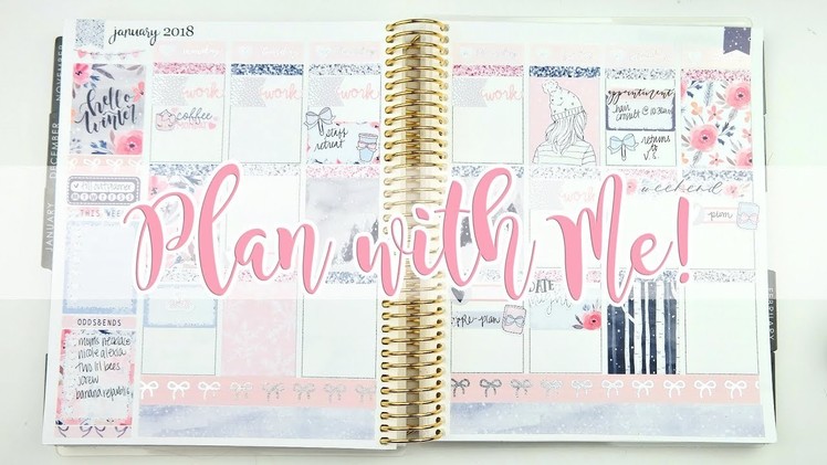 Plan with Me: Hello Winter ft. Hello Petite Paper!