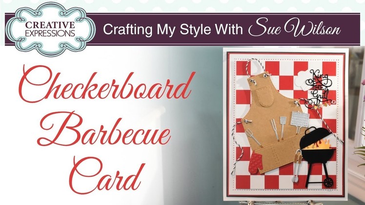 Simple Handmade BBQ Card | Crafting My Style with Sue Wilson