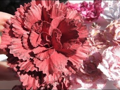 Tutorial 3D Floral Mold Heartfelt Creations Carnations