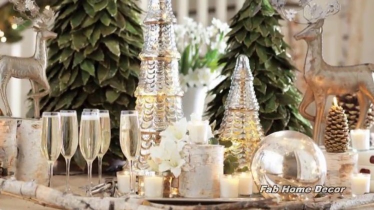 2017 Christmas Table Decorations 4