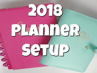 2018 Planner Setup | 7 Planners. WHATTT??? | E.Michelle