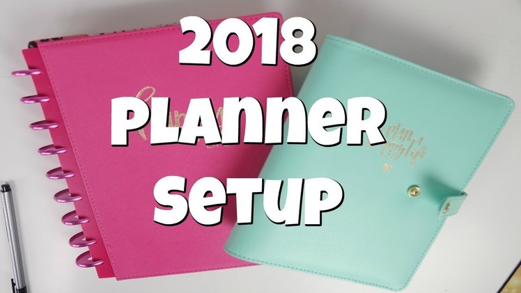 2018 Planner Setup | 7 Planners. WHATTT??? | E.Michelle