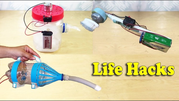 3 Useful Life Hacks With DC Motor DIY at Home