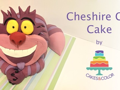 Alice in Wonderland Cheshire Cat Cake