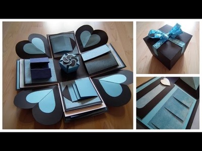 Black-Blue-White Explosion BOX by KriKas
