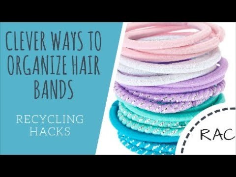 Clever ways to organize hair bands |Best Out Of Waste |Recycled Arts and Crafts-12