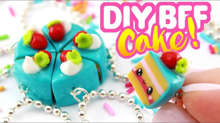 DIY CAKE BFF Charms! - Polymer Clay Crafts! | KAWAII FRIDAY