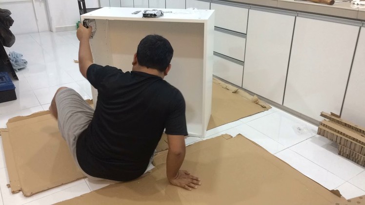 DIY IKEA METOD Wall Cabinet Frame (Malaysia)