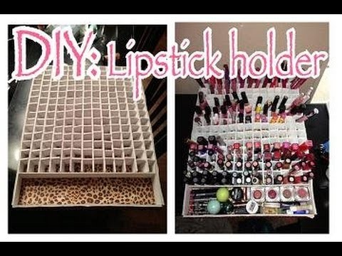 DIY Lipstick Holder