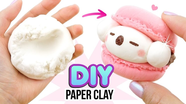 DIY PAPER CLAY!!! Comparing DIY Clay with Store Brands! DIY Koala Macaron Tutorial