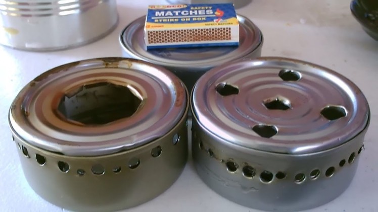 DIY Tuna-Can Alcohol Stoves! - {5 stoves!} {3 fuels!} ~ designing.building.experimenting