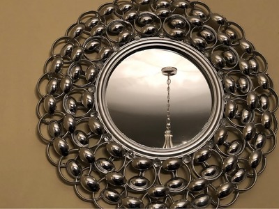 Dollar Tree DIY - ???? Silver Decorative Wall Mirror ????