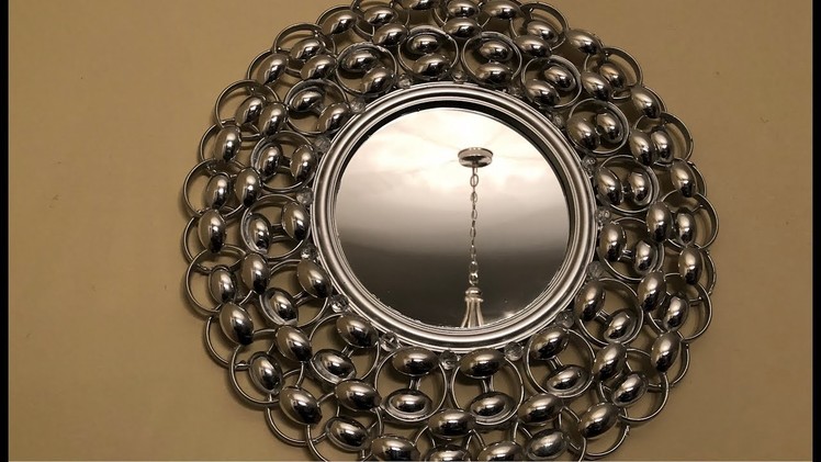 Dollar Tree DIY - ???? Silver Decorative Wall Mirror ????