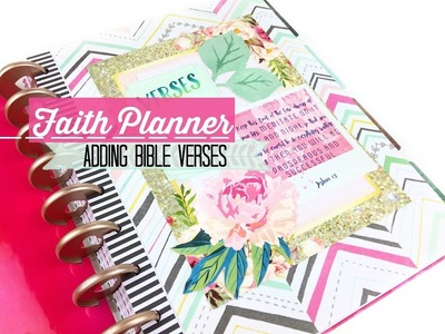 Favorite Bible Verses: Faith Journal Setup in a Happy Planner