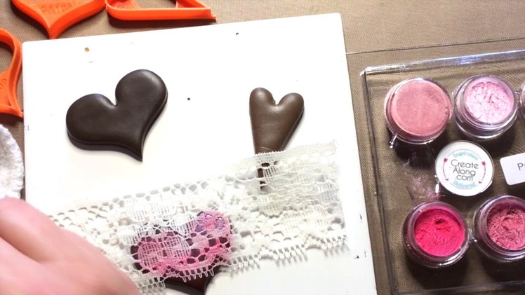 How to create faux polymer clay chocolates tutorial