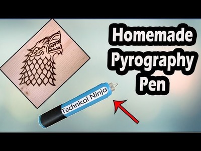 How to Make a Mini Pyrography Pen Tool | DIY !