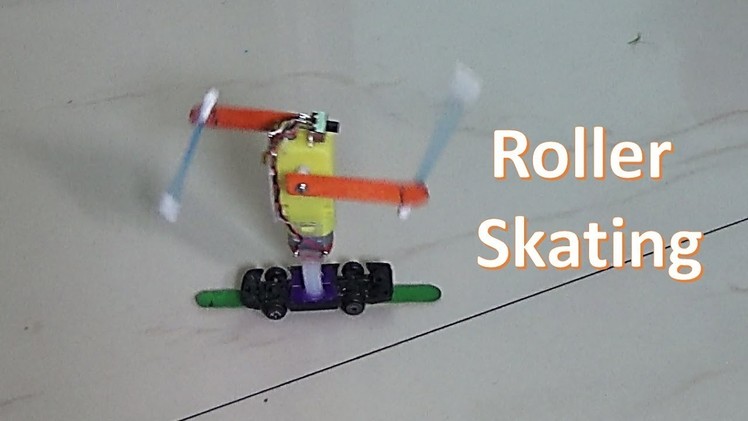 How to make a roller Skating robot