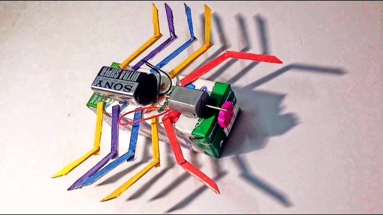 How to make a Spider Robot - TOY FOR KIDS