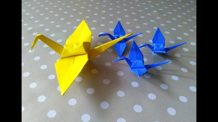 How to Make Bird Origami Tutorial | Cara Membuat Origami Burung