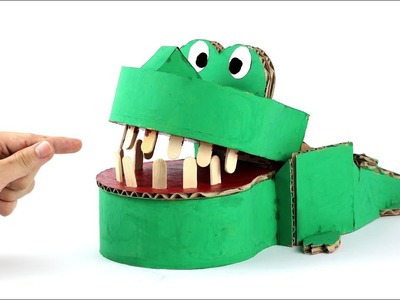 How to Make Crocodile Dentist Game for Kids - Just5mins