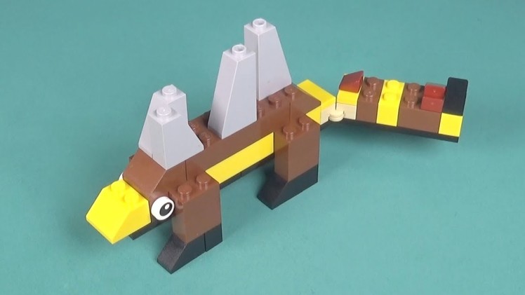 Lego Dino Stegosaurus (001) Building Instructions - LEGO Classic How To Build - DIY
