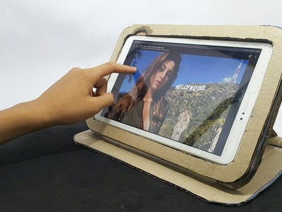Make Tablet Case For Ipad and Samsung Galaxy Tab from cardboard