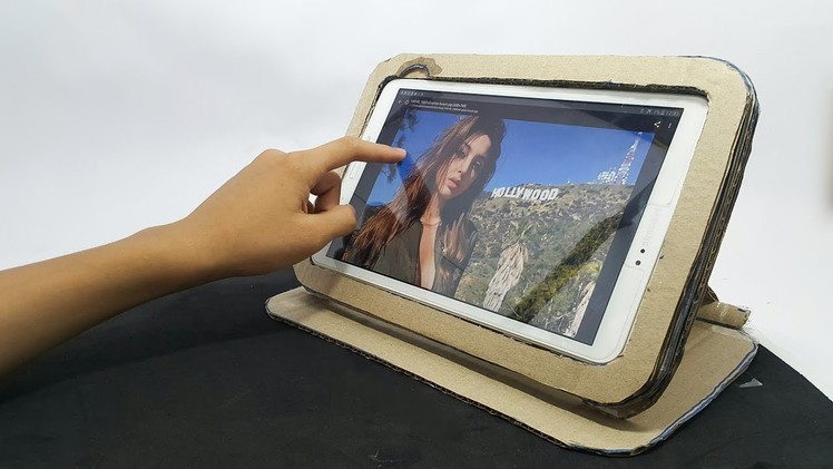 Make Tablet Case For Ipad and Samsung Galaxy Tab from cardboard