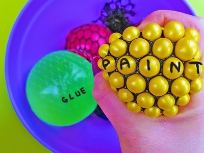 Making Slime with Mesh Stress Balls