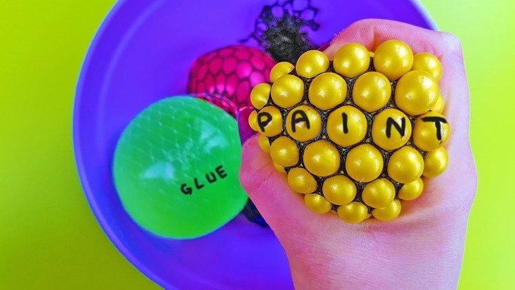 Making Slime with Mesh Stress Balls