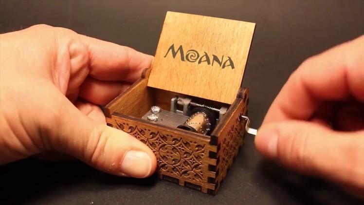 Moana Music Box How Far I'll Go Motunui Village Song
