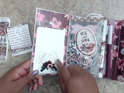 OMG CUTEST COMPACT TRAVELER'S NOTEBOOK I EVER MADE | THE PLANNER SOCIETY KIT