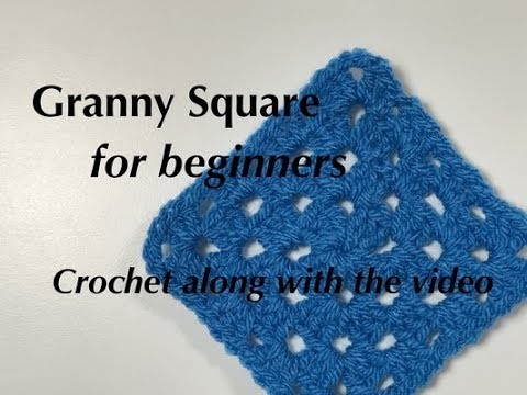 Ophelia Talks about Crochet Granny Square for Beginners