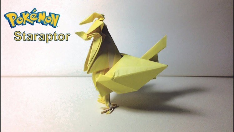 Origami Pokemon Staraptor by PaperPh2