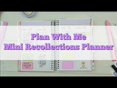 Plan With Me - Mini Recollections Planner