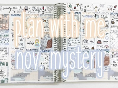 Plan With Me ♡ November Mystery (Glam Planner)