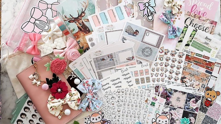 Planner Stickers & Accessories Haul | Christmas Gifts Edition
