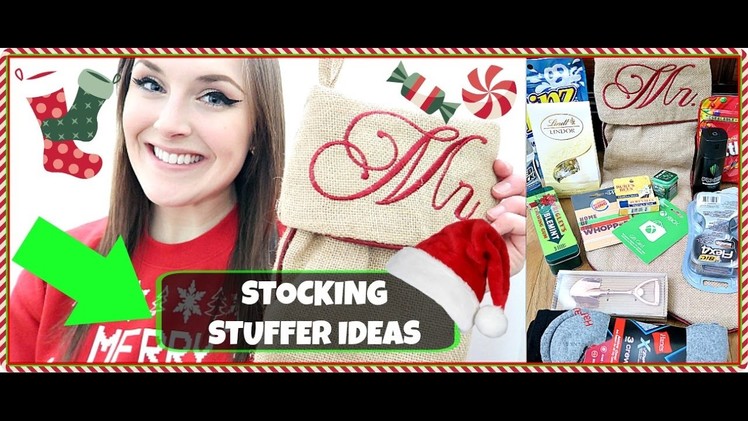 Practical STOCKING STUFFERS For GUYS | What I got my BOYFRIEND | GIVEAWAY!?!